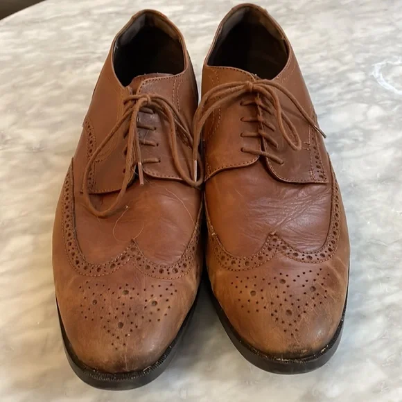 Cole Haan | Shoes | Cole Haan Size 3 Mens Brown Wingtip  display picture 1